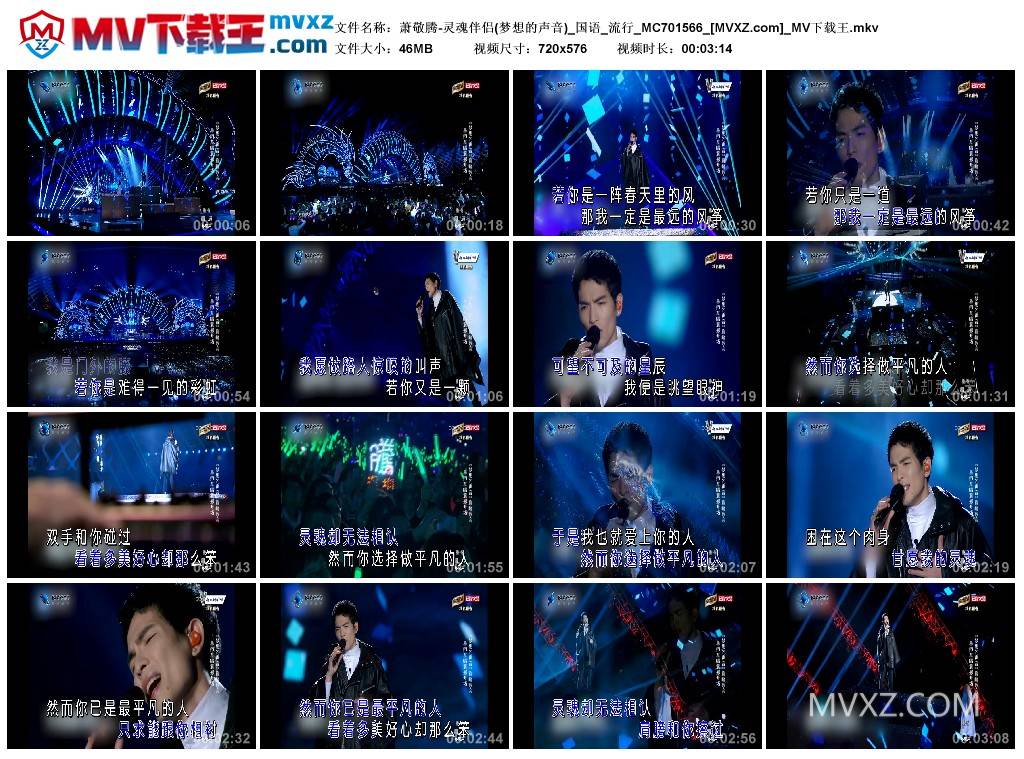 萧敬腾-灵魂伴侣(梦想的声音)_国语_流行_MC701566